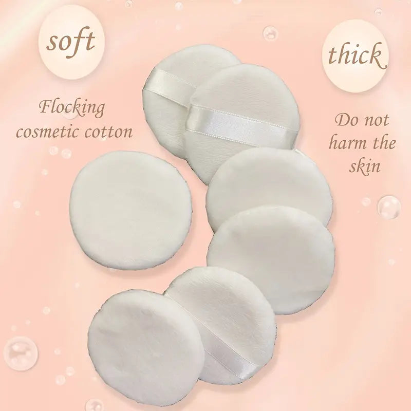 7 Piece Round Makeup Sponges