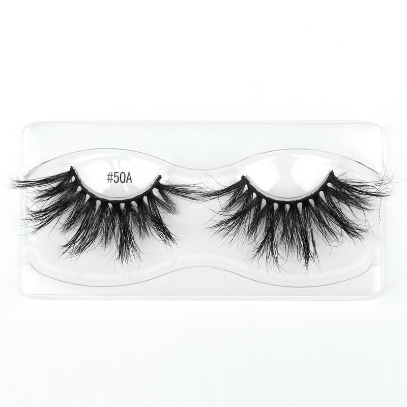 Lashes Mink 25mm 10/20/100 PCS Wholesale False Eyelashes 25mm Dramatic