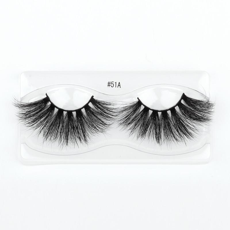 Lashes Mink 25mm 10/20/100 PCS Wholesale False Eyelashes 25mm Dramatic