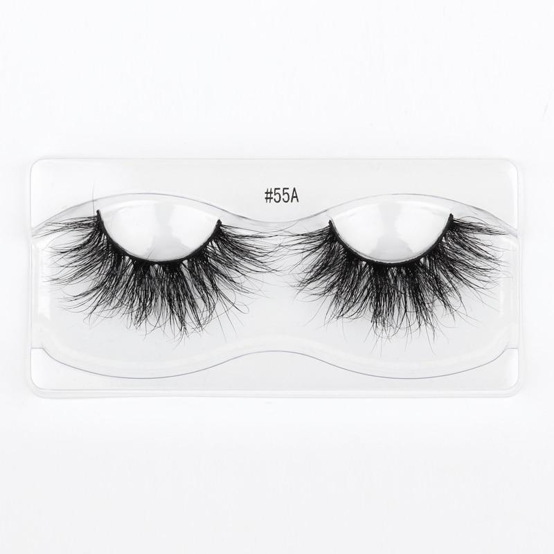 Lashes Mink 25mm 10/20/100 PCS Wholesale False Eyelashes 25mm Dramatic