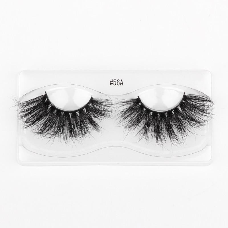 Lashes Mink 25mm 10/20/100 PCS Wholesale False Eyelashes 25mm Dramatic