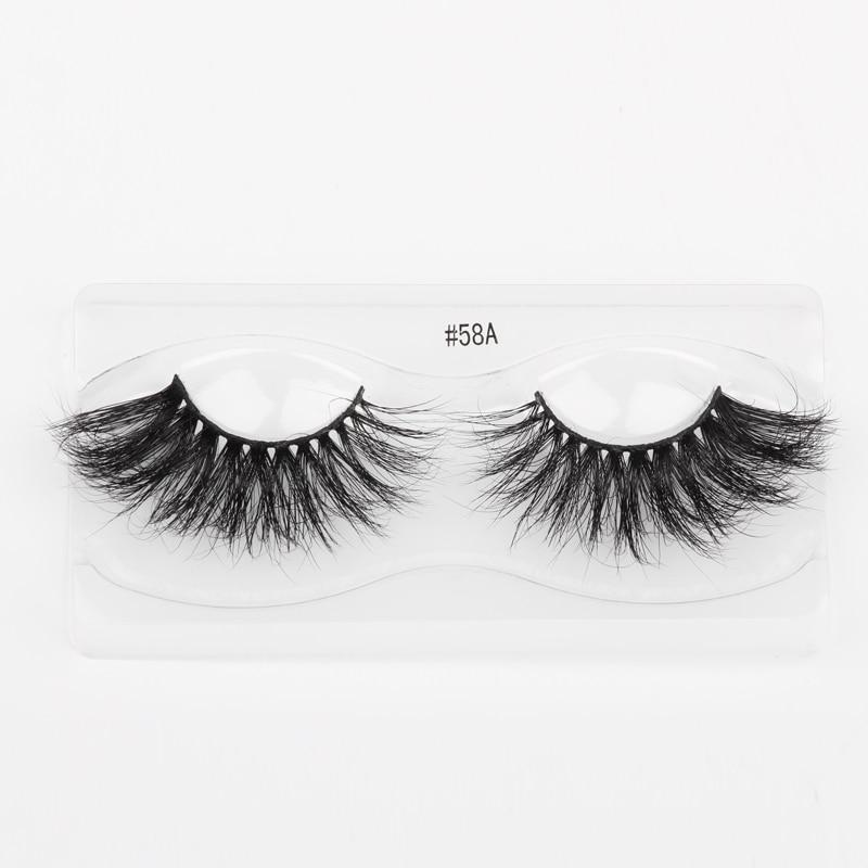 Lashes Mink 25mm 10/20/100 PCS Wholesale False Eyelashes 25mm Dramatic