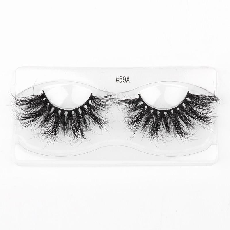 Lashes Mink 25mm 10/20/100 PCS Wholesale False Eyelashes 25mm Dramatic