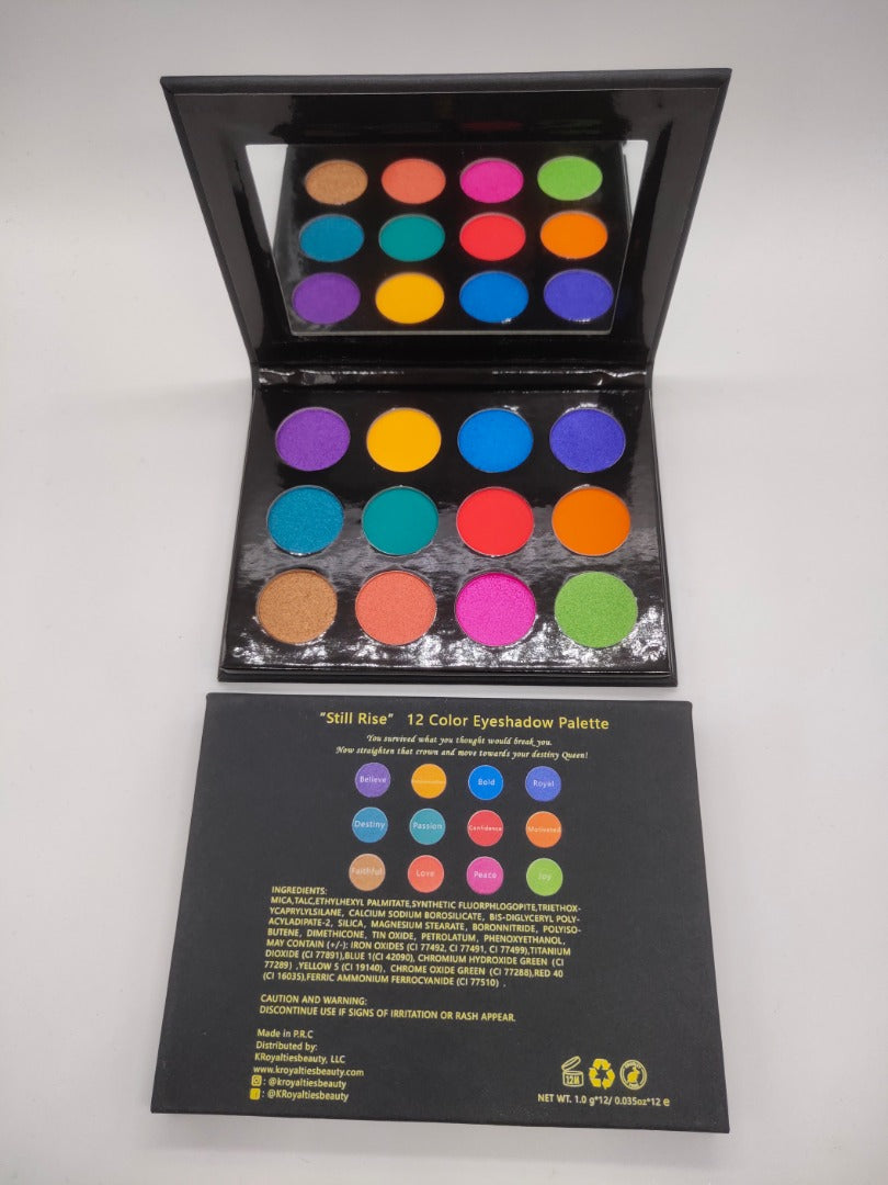 “Still Rise” 12 Color Eyeshadow Palette